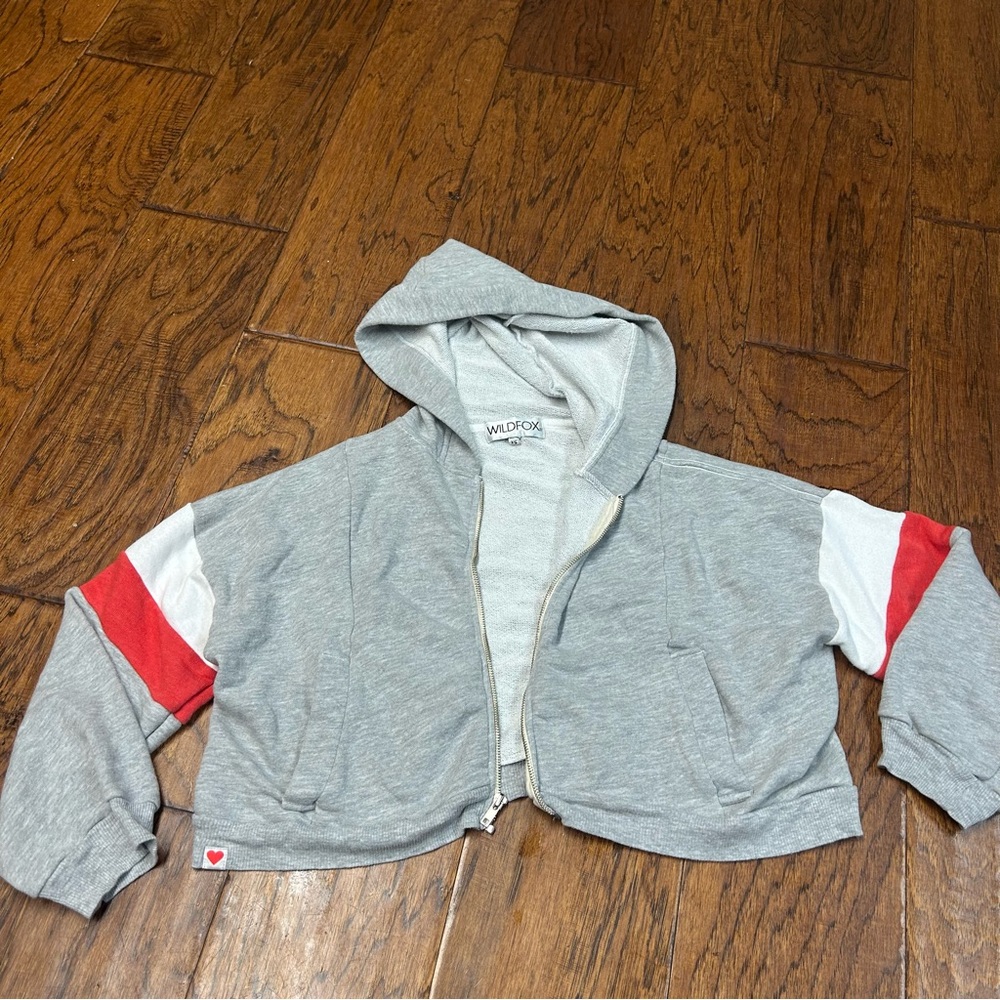 Wildfox women’s cropped Hoodie